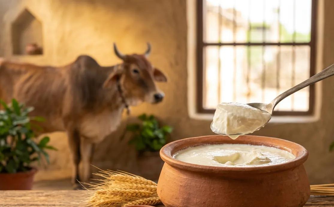 Set into curd overnight